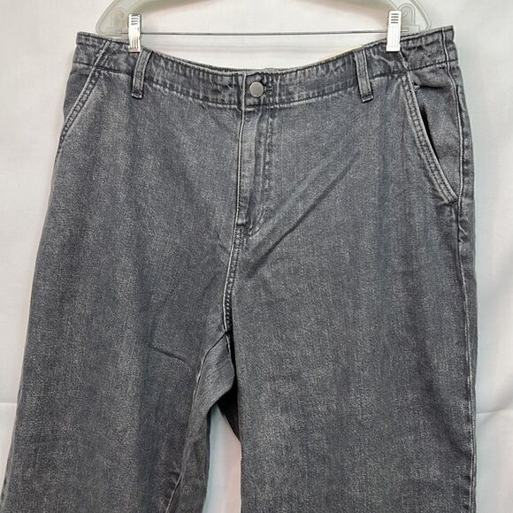 Universal Thread non-stretch Gray relaxed straight jeans size 18w NWT - Picture 2 of 13